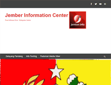 Tablet Screenshot of jember.info